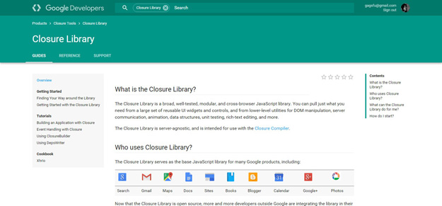 closure library