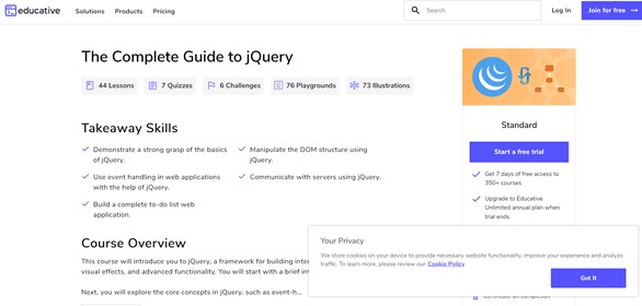 complete guide to jquery