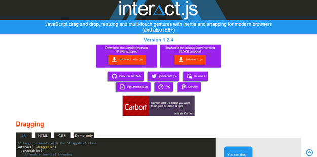 interactjs