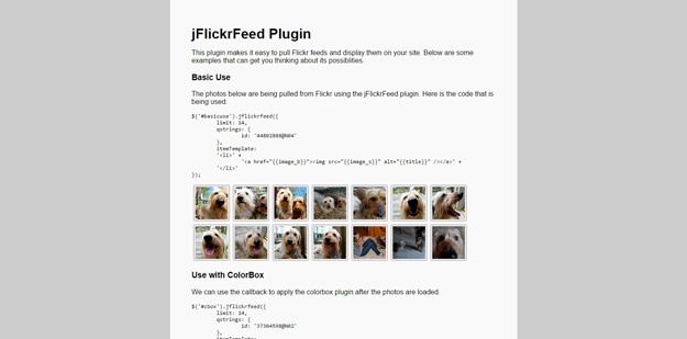 jflickfeed-plugin