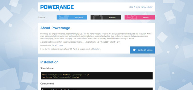 powerange