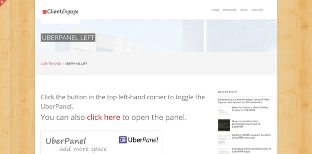 uber panel left